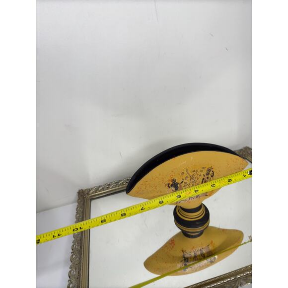 Vintage Napkin holder ceramic with ancient Greek performances - Picture 9 of 10